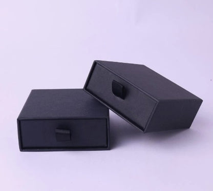 KIT TREBOL PULSERA|COLLAR NEGRO + CAJA REGALO