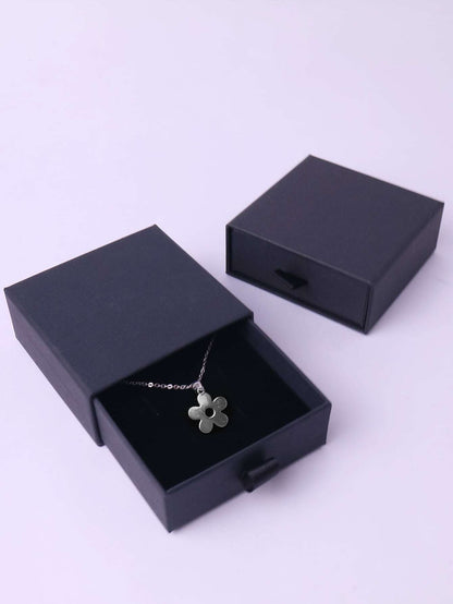 KIT TREBOL PULSERA|COLLAR NEGRO + CAJA REGALO